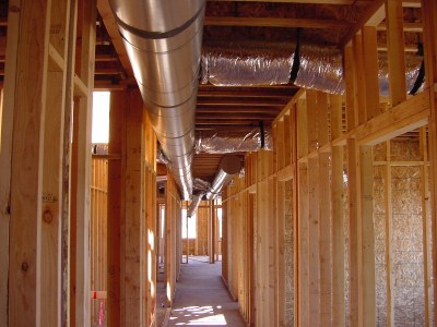 Duct work in Asbury, MO by Barone's Heat & Air, LLC